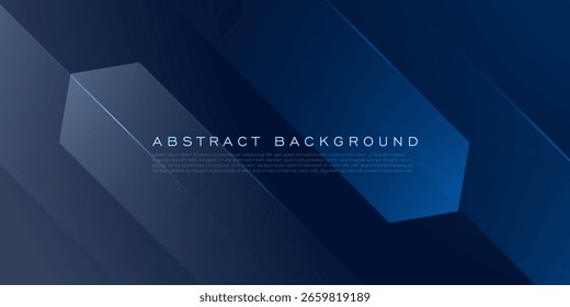 Abstract futuristic gradient blue and gray dynamic color background. Simple and trendy shapes pattern background design. Eps10 vector