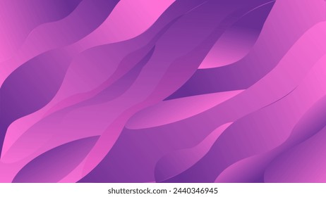 Abstract futuristic gradient wave background.