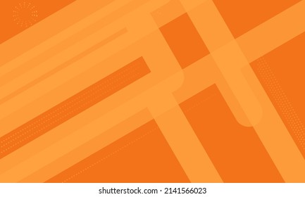 Abstract futuristic graphic modern hipster background. Orange yellow background with stripes. Abstract vector texture design background, bright poster, yellow banner