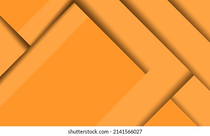 Abstract futuristic graphic modern hipster background. Orange yellow background with stripes. Abstract vector texture design background, bright poster, yellow banner