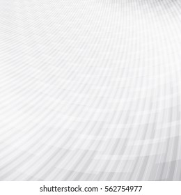 Abstract futuristic grey perspective vector background.