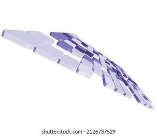Abstract Futuristic Grid Business Background. Checked  Business Background. Vector Illustration.