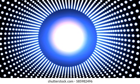 Abstract futuristic grid. Vector illustration