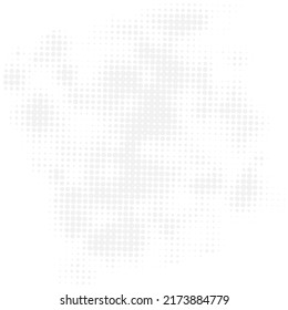 Abstract futuristic halftone pattern. Black and white abstract background. Halftone effect.