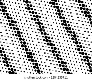 Abstract futuristic halftone pattern. Comic background. Dotted backdrop with circles, dots, point large scale. Design element for web banners, posters, cards, wallpapers, sites. Black and white color