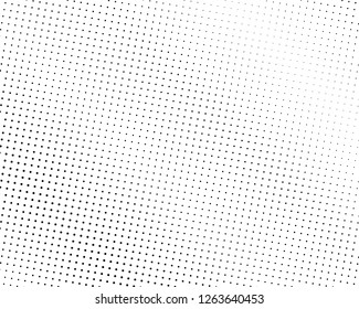 Abstract futuristic halftone pattern. Comic background. Dotted backdrop with circles, dots, point large scale. Design element for web banners, posters, cards, wallpapers, sites. Black and white color