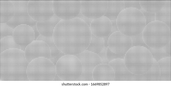 Abstract futuristic halftone pattern. Comic background. Dotted backdrop with circles, dots, point large scale. Design element for web banners, posters, cards, wallpapers, sites. Black and white color