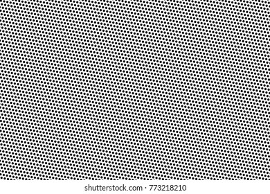 Abstract futuristic halftone pattern. Comic background. Dotted backdrop with circles, dots, point small scale. Design element for web banners, posters, cards, wallpapers, sites. Black and white color