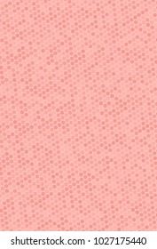Abstract futuristic halftone pattern. Digital gradient. Dotted backdrop with circles, dots, point small scale. Design element for web banners, posters, cards, wallpapers, sites. Pink color
