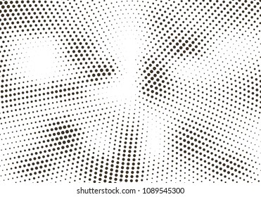 Abstract futuristic halftone pattern of dots. Comic template background. Flat design for web banners, posters, posters, sites and books.