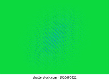 Abstract futuristic halftone pattern. Wavy background. Dotted backdrop with circles, dots, point small scale. Design element for web banners, posters, cards, wallpapers, sites. Green,blue color