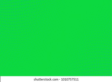 Abstract futuristic halftone pattern. Wavy background. Dotted backdrop with circles, dots, point small scale. Design element for web banners, posters, cards, wallpapers, sites. Green,blue color