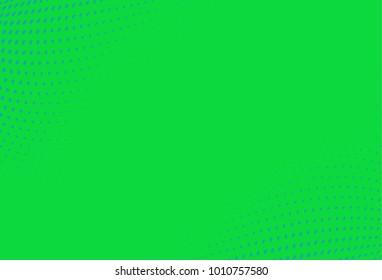 Abstract futuristic halftone pattern. Wavy background. Dotted backdrop with circles, dots, point small scale. Design element for web banners, posters, cards, wallpapers, sites. Green,blue color