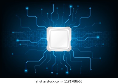 abstract futuristic hardware circuit technology background interface information.vector and illustration
