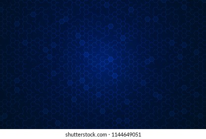 abstract futuristic hexagon shape for decoration or being background