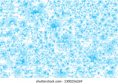 Abstract futuristic high-tech background with blue and white radial gradient. Vector illustration