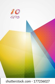 Abstract futuristic hi-tech background. Vector design eps 10