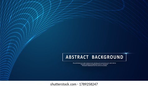 Abstract futuristic illustration, creative dynamic element. Graphic concept for your design