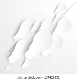 abstract futuristic internet high computer technology business background