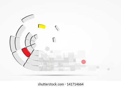 abstract futuristic internet high computer technology business background