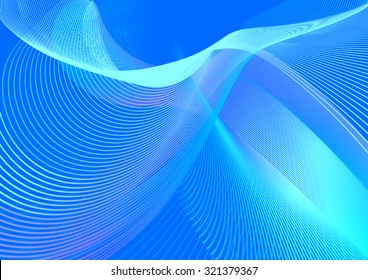 Abstract Futuristic Line Art Background Stock Vector (Royalty Free ...