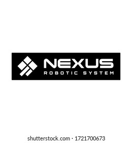 Abstract futuristic logo. Sci fi icon.  