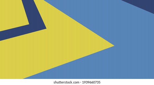 Abstract futuristic modern graphic background with vertical lines. Yelow, dark blue and skyblue color design. Vector illustration