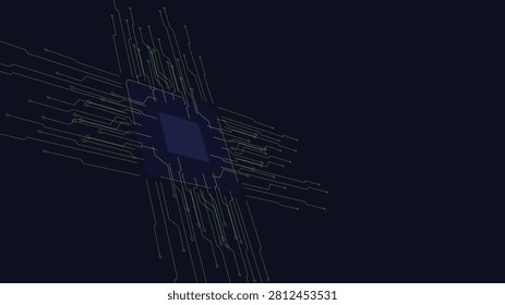 abstract futuristic and modern technology dark background