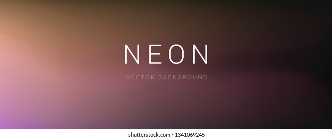 Abstract futuristic neon background with radiant stains. 