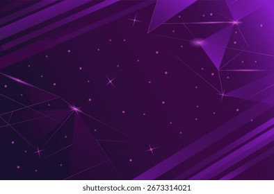 Rede futurista abstrata. Ilustração vetorial