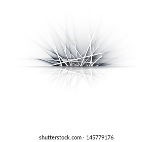 Abstract Futuristic Paper Graphics Business Background