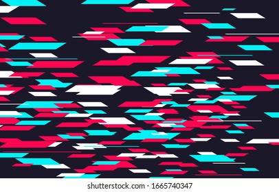 Abstract futuristic pattern, background, cover, banner. Technology, social media concept. Vector illustration. EPS 10