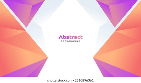 Abstract futuristic polygonal background vector