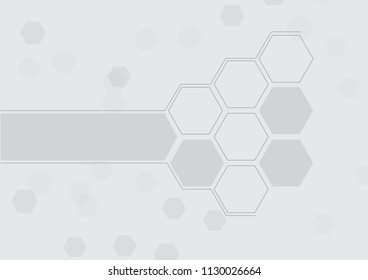 Abstract futuristic polygonal shape technology sci-fi background Hi-tech concept ,Vector Illustration
