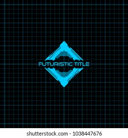 Abstract Futuristic Presentation Infographic User Interface HUD