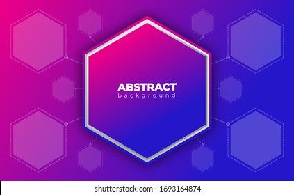 Abstract futuristic purple background with shine light