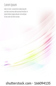 Abstract futuristic rainbow colors vector background. Eps10.