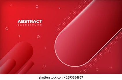 Abstract futuristic red background with shiny light