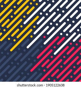 Abstract futuristic round line pattern of background. Ideal for application, website or clip art.