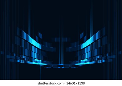 Abstract futuristic science background. Digital innovation concept for your design.