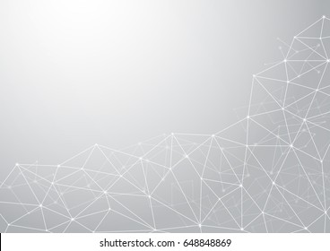 Abstract futuristic shape. Computer generated on white background