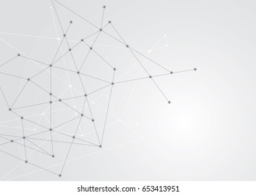 Abstract futuristic shape. Computer generated on white background