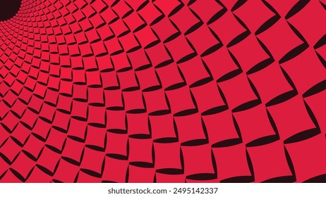 Abstrakte futuristische einfache Höhen und Tiefen minimalistischen Muster Hintergrund. 