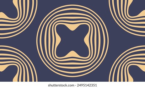 Abstract futuristic simple ups and down minimalist pattern background. 