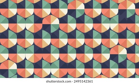 Abstract futuristic simple ups and down minimalist pattern background. 