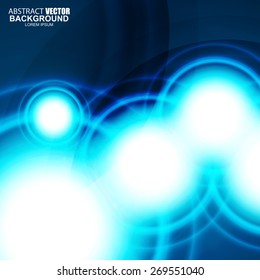 Abstract futuristic space background