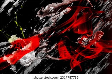 Abstract futuristic space background illustration