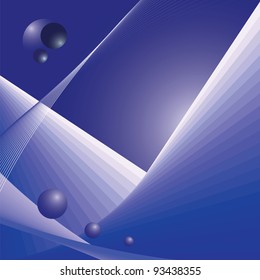 abstract futuristic space illustration