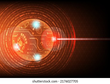 Abstract futuristic technological background with various technology elements. Hi-tech global communication.