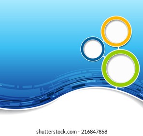 Abstract futuristic technology background